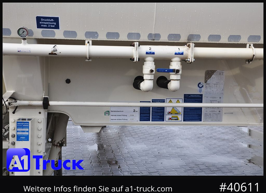 FELDBINDER EUT 55,3, 7 Kammern Futter Feed, Lenkachse, Alufelgen, - Silo cisterna: obrázek 2 FELDBINDER EUT 55,3, 7 Kammern Futter Feed, Lenkachse, Alufelgen, - Silo cisterna: obrázek 2