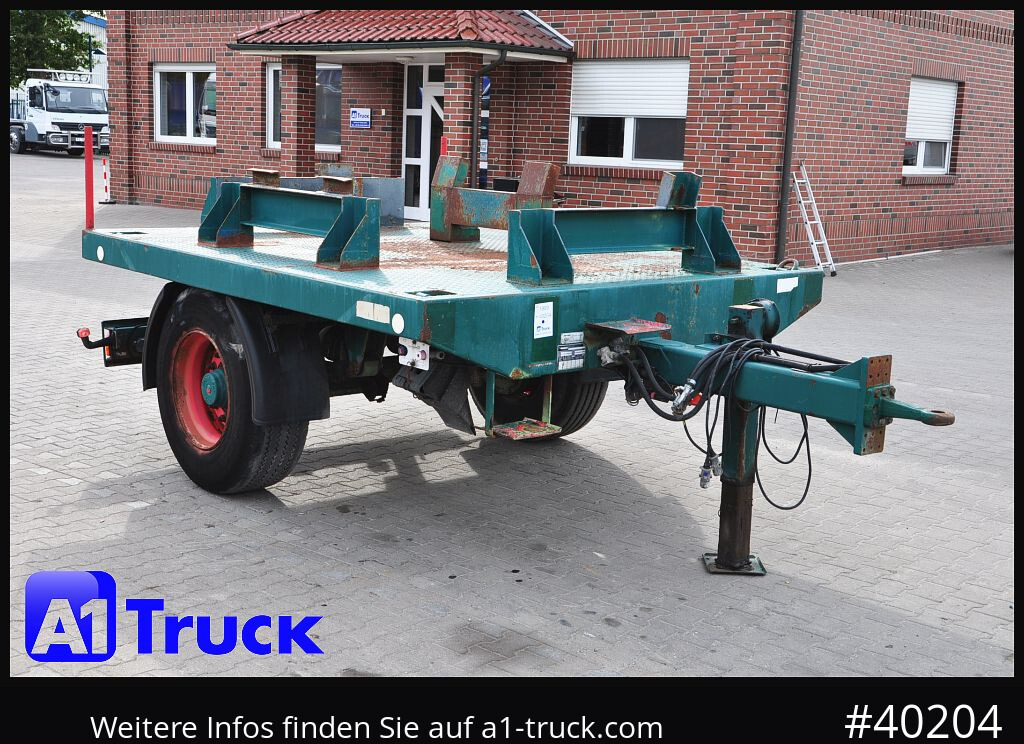 GOLDHOFER Ballast Anh. Obermaier, 10 tonnen SAF, - Přívěs plato/ Valník: obrázek 1 GOLDHOFER Ballast Anh. Obermaier, 10 tonnen SAF, - Přívěs plato/ Valník: obrázek 1