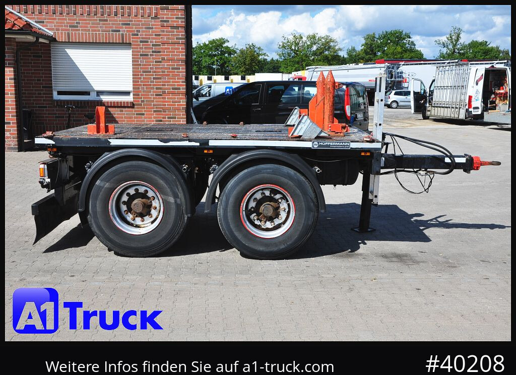 HUEFFERMANN HTA1800, Ballast, BPW Achsen,  Luft, - Přívěs plato/ Valník: obrázek 5 HUEFFERMANN HTA1800, Ballast, BPW Achsen,  Luft, - Přívěs plato/ Valník: obrázek 5