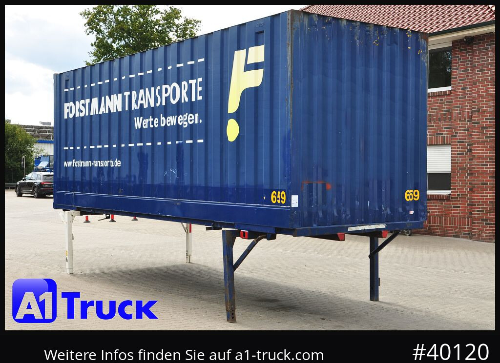 KRONE BDF 7,82 Container, 2700mm Innenhöhe, Portaltür - Lodní kontejner: obrázek 1 KRONE BDF 7,82 Container, 2700mm Innenhöhe, Portaltür - Lodní kontejner: obrázek 1