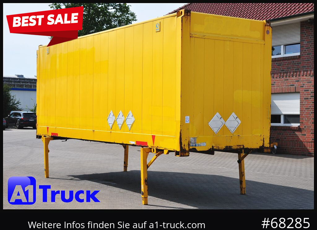 KRONE BDF, 7,82 Container, 2800mm innen, Doppelstock. - Skříňová nástavba: obrázek 1 KRONE BDF, 7,82 Container, 2800mm innen, Doppelstock. - Skříňová nástavba: obrázek 1