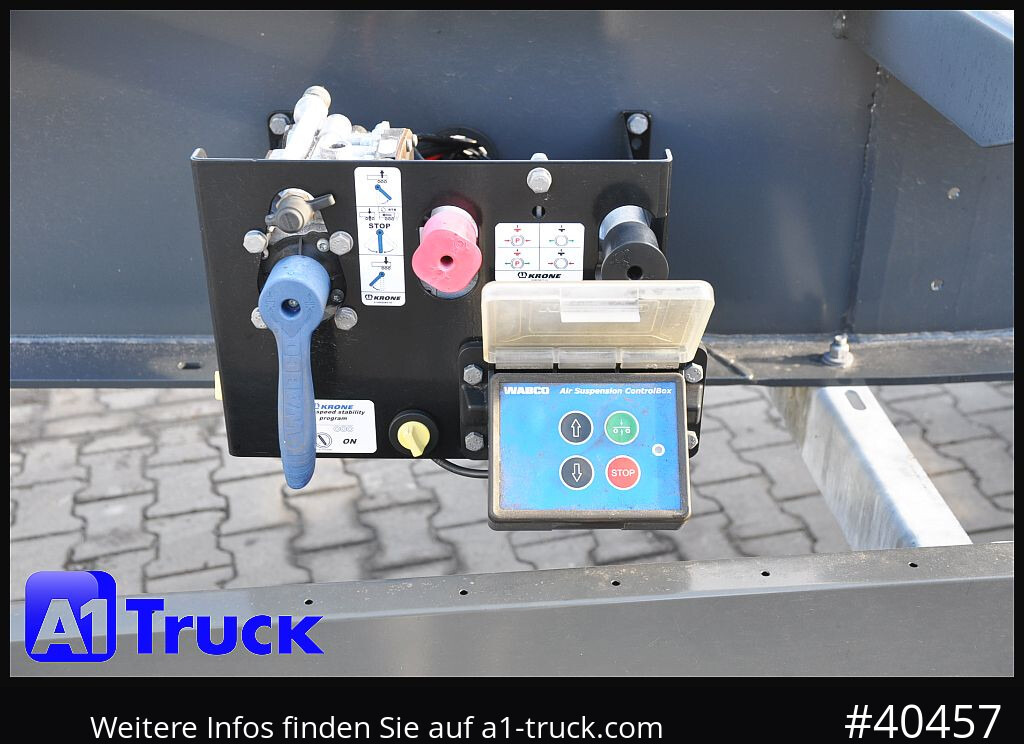 KRONE Container Chassi lang, 2 x 7,45 Wechselbrücken, wenig genutzt.. - Kontejnerovy návěs/ Výměnná nástavba: obrázek 2 KRONE Container Chassi lang, 2 x 7,45 Wechselbrücken, wenig genutzt.. - Kontejnerovy návěs/ Výměnná nástavba: obrázek 2