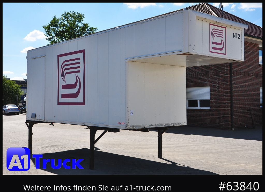 KRONE Container Lager, kann verladen werden 6,3 + 2 Meter - Skříňová nástavba: obrázek 1 KRONE Container Lager, kann verladen werden 6,3 + 2 Meter - Skříňová nástavba: obrázek 1