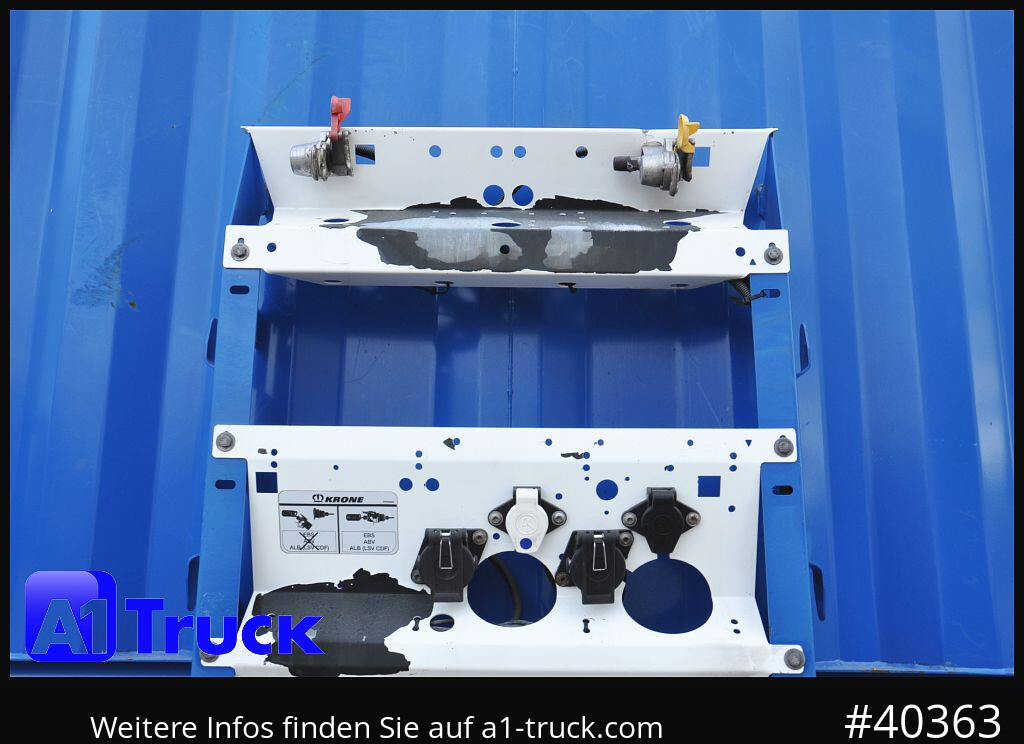 KRONE Megatrailer, Plateau, Liftachse, Staplerhalterung, - Návěs valník/ Plato: obrázek 5 KRONE Megatrailer, Plateau, Liftachse, Staplerhalterung, - Návěs valník/ Plato: obrázek 5