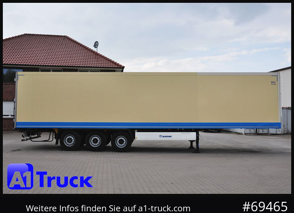 Chladírenský návěs KRONE SDR 27 Carrier 1950 Mt. Doppelstock Lift,: obrázek 8