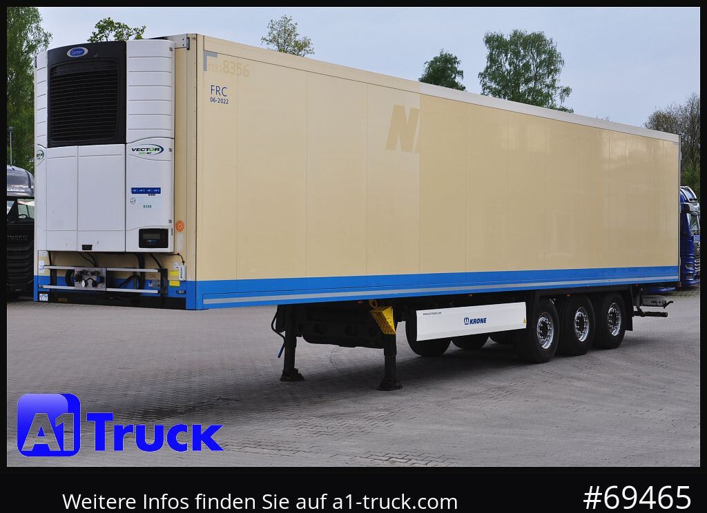 Chladírenský návěs KRONE SDR 27 Carrier 1950 Mt. Doppelstock Lift,: obrázek 13