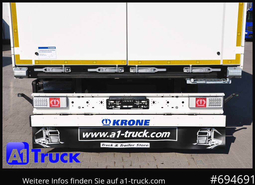 KRONE SZ 2 achs Koffer, Code XL, VDI 2700, SOFORT - Skříňový návěs: obrázek 2 KRONE SZ 2 achs Koffer, Code XL, VDI 2700, SOFORT - Skříňový návěs: obrázek 2