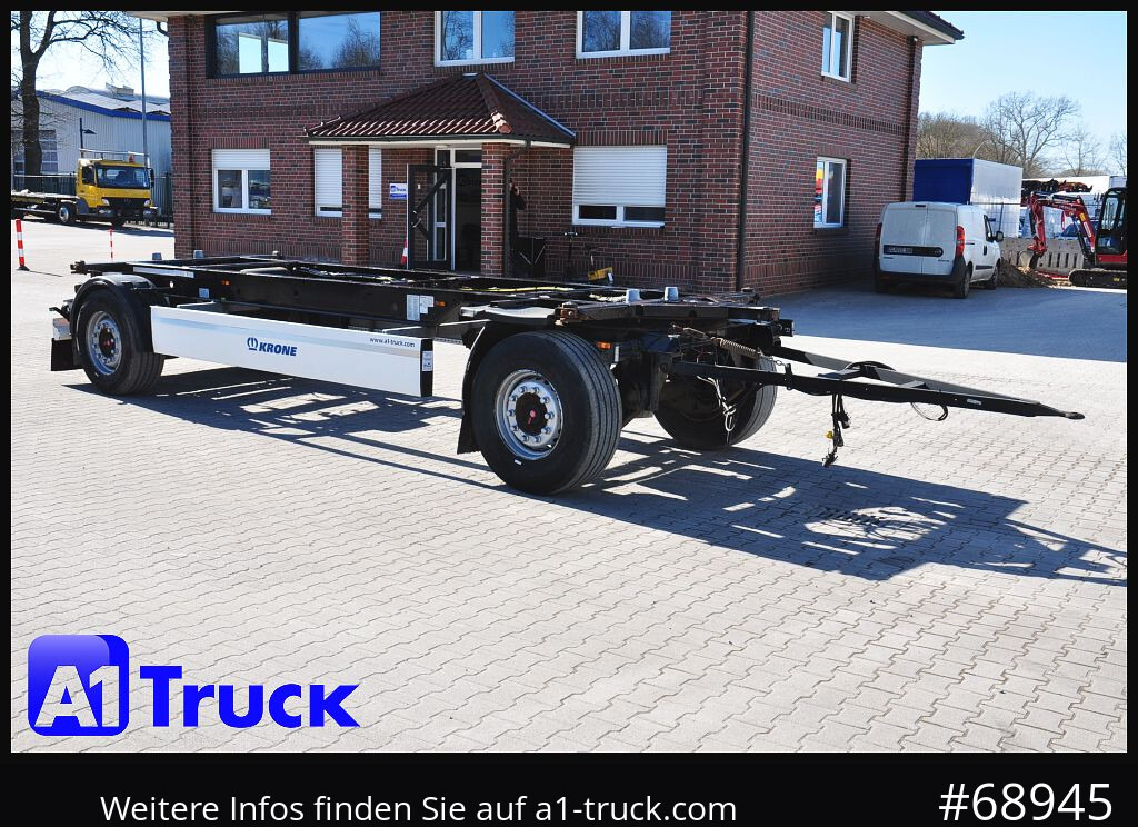 KRONE Standard BDF Anhänger für 7,45 WB, 1 Vorbesitzer - Kontejnerovy přívěs/ Výměnná nástavba: obrázek 1 KRONE Standard BDF Anhänger für 7,45 WB, 1 Vorbesitzer - Kontejnerovy přívěs/ Výměnná nástavba: obrázek 1