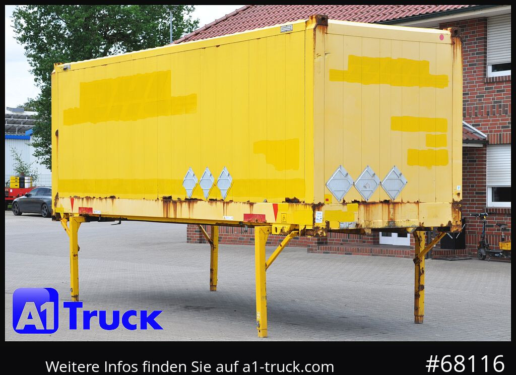 KRONE WB 7,45 Koffer, BDF Wechselbrücke 2560mm - Skříňová nástavba: obrázek 1 KRONE WB 7,45 Koffer, BDF Wechselbrücke 2560mm - Skříňová nástavba: obrázek 1