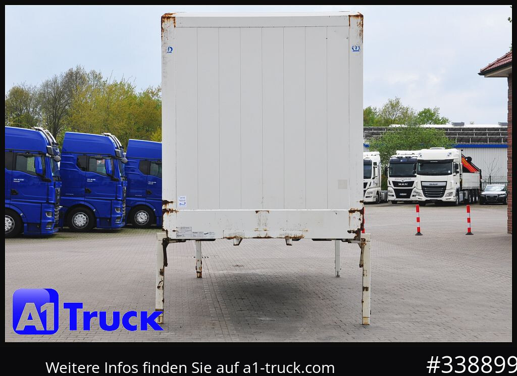 Skříňová nástavba KRONE WB BDF 7,45 Koffer,  2750mm innen, 20 x vorhanden: obrázek 14