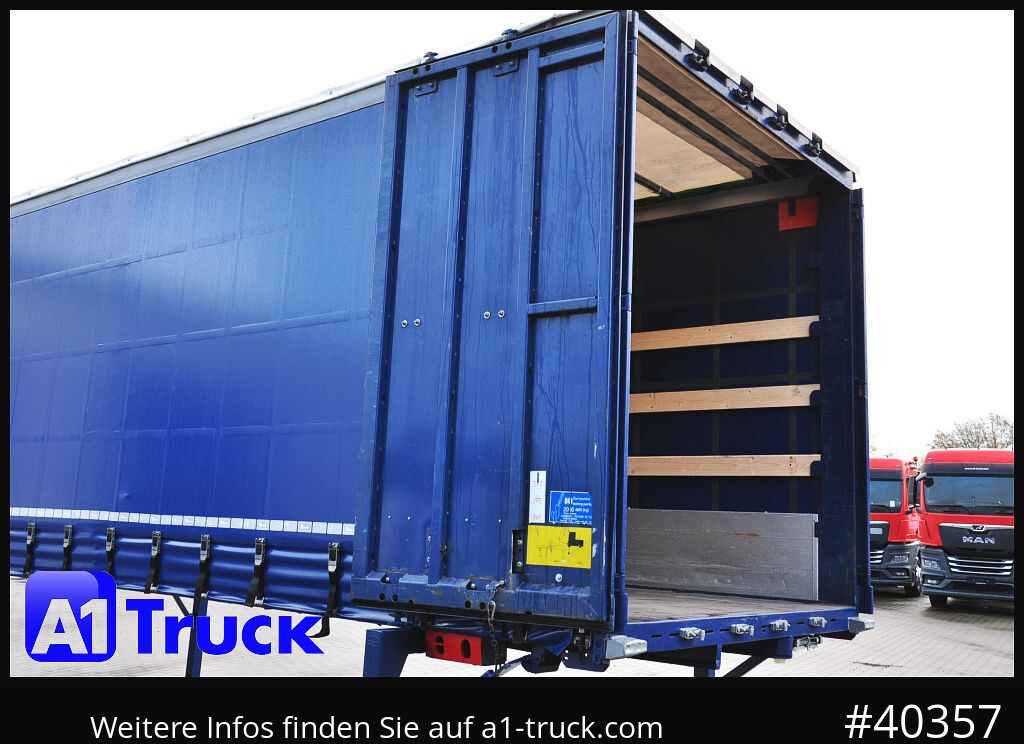 KRONE Wechselbrücke 7,45, Code XL, Bordwand, neue Plane - Plachtová nástavba: obrázek 2 KRONE Wechselbrücke 7,45, Code XL, Bordwand, neue Plane - Plachtová nástavba: obrázek 2