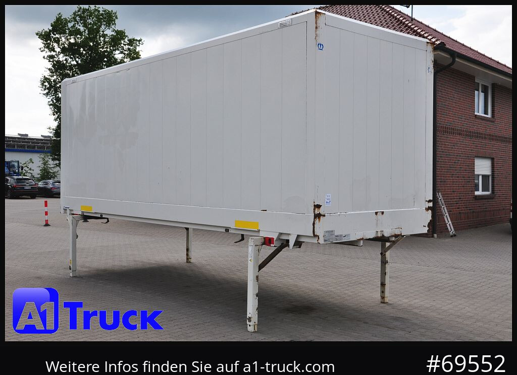 KRONE Wechselbrücke BDF 7,45 Koffer, 2750mm h. 20 x vorhanden - Skříňová nástavba: obrázek 1 KRONE Wechselbrücke BDF 7,45 Koffer, 2750mm h. 20 x vorhanden - Skříňová nástavba: obrázek 1