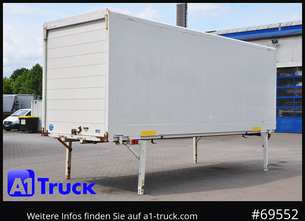 Skříňová nástavba KRONE Wechselbrücke  BDF 7,45 Koffer,  2750mm h.  20 x vorhanden: obrázek 10