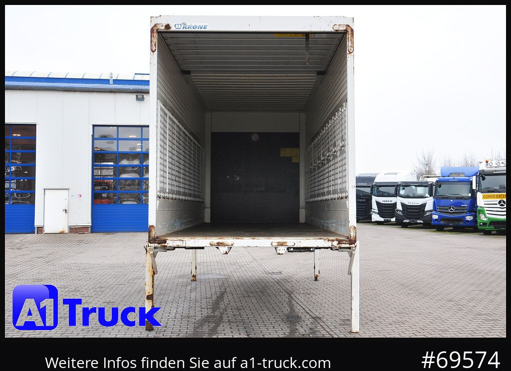 KRONE Wechselbrücke BDF 7,45 Koffer, Textil 2750mm innen, 20 x vorhanden - Skříňová nástavba: obrázek 4 KRONE Wechselbrücke BDF 7,45 Koffer, Textil 2750mm innen, 20 x vorhanden - Skříňová nástavba: obrázek 4