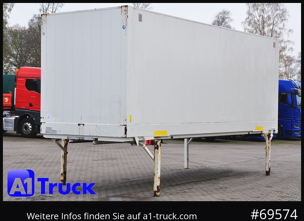 KRONE Wechselbrücke BDF 7,45 Koffer, Textil 2750mm innen, 20 x vorhanden - Skříňová nástavba: obrázek 2 KRONE Wechselbrücke BDF 7,45 Koffer, Textil 2750mm innen, 20 x vorhanden - Skříňová nástavba: obrázek 2