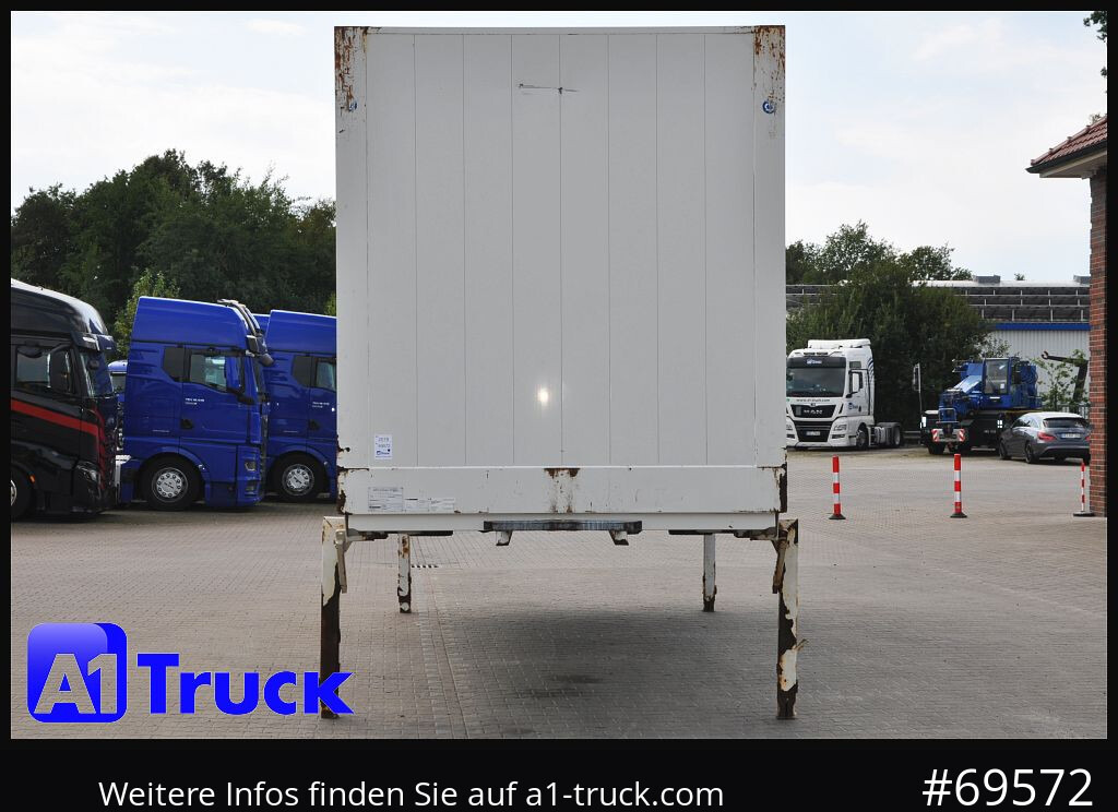 Skříňová nástavba KRONE Wechselbrücke BDF 7,45 Koffer,  Textil 2750mm innen, 20 x vorhanden: obrázek 14