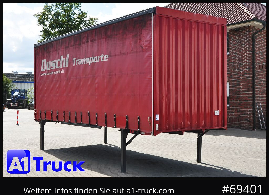 KRONE Wechselbrücke Jumbo BDF 7,82 - Plachtová nástavba: obrázek 1 KRONE Wechselbrücke Jumbo BDF 7,82 - Plachtová nástavba: obrázek 1