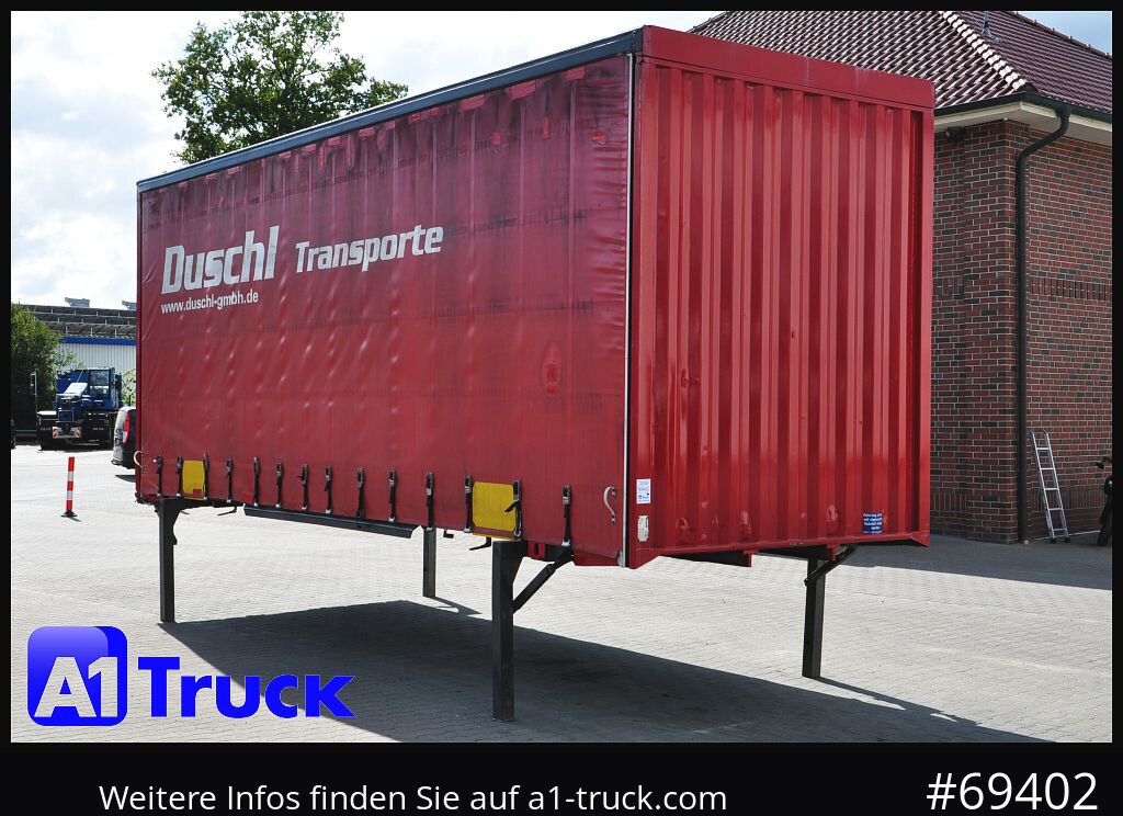KRONE Wechselbrücke Jumbo BDF 7,82 - Plachtová nástavba: obrázek 1 KRONE Wechselbrücke Jumbo BDF 7,82 - Plachtová nástavba: obrázek 1