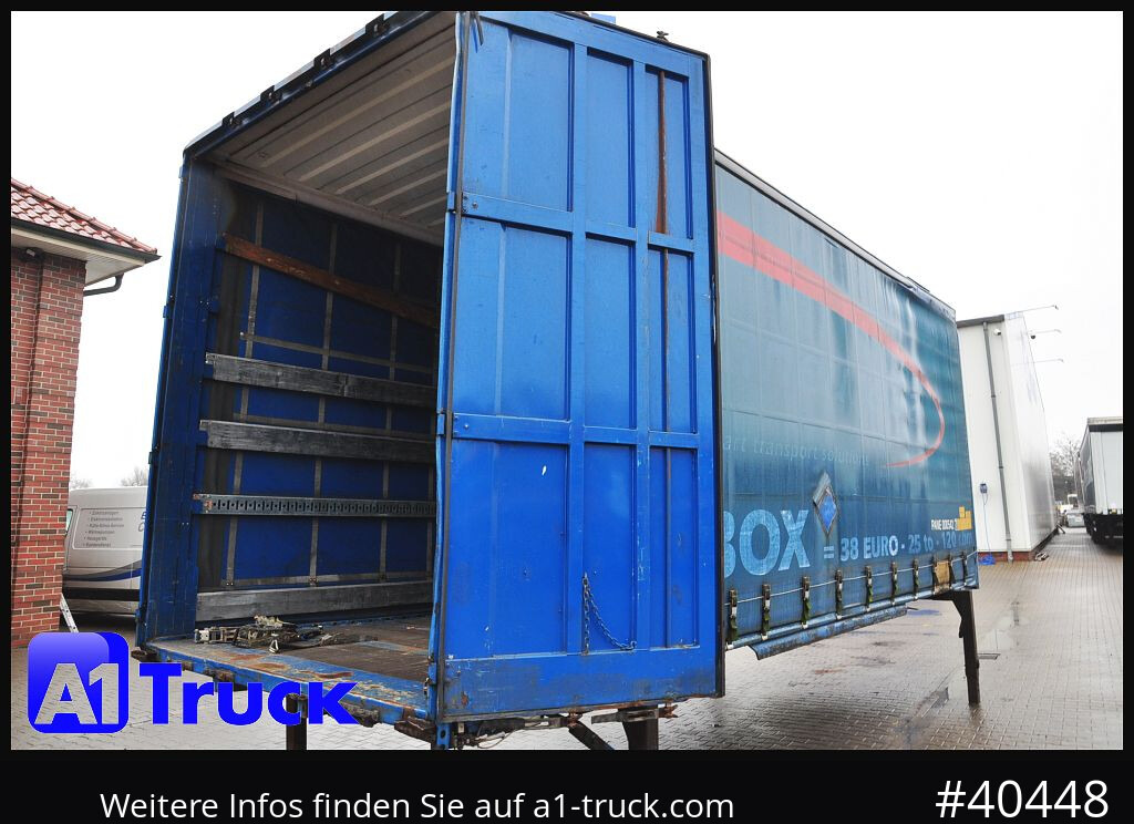 KRONE Wechselbrücke Jumbo BDF 7,82 - Plachtová nástavba: obrázek 2 KRONE Wechselbrücke Jumbo BDF 7,82 - Plachtová nástavba: obrázek 2