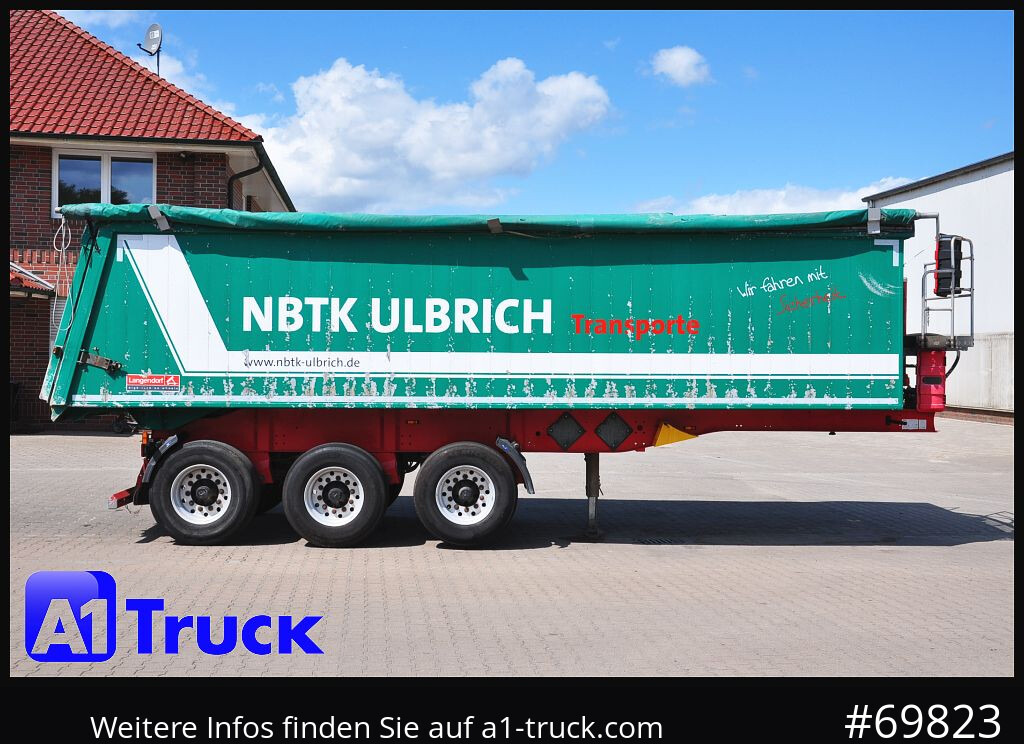 Sklápěcí návěs LANGENDORF SKA 24 Alu  ca. 40m³  Alu,  5580 Kg,: obrázek 8
