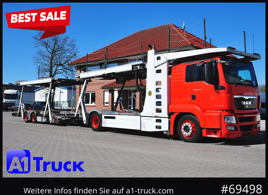 MAN 18.400 TGX, Autotransporter Kässbohrer, - Přepravník automobilů: obrázek 1 MAN 18.400 TGX, Autotransporter Kässbohrer, - Přepravník automobilů: obrázek 1