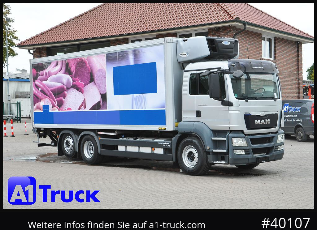 MAN TGS 26.360, Carrier 1150 Rolltor+ LBW, Lift - Chladírenský nákladní automobil: obrázek 1 MAN TGS 26.360, Carrier 1150 Rolltor+ LBW, Lift - Chladírenský nákladní automobil: obrázek 1