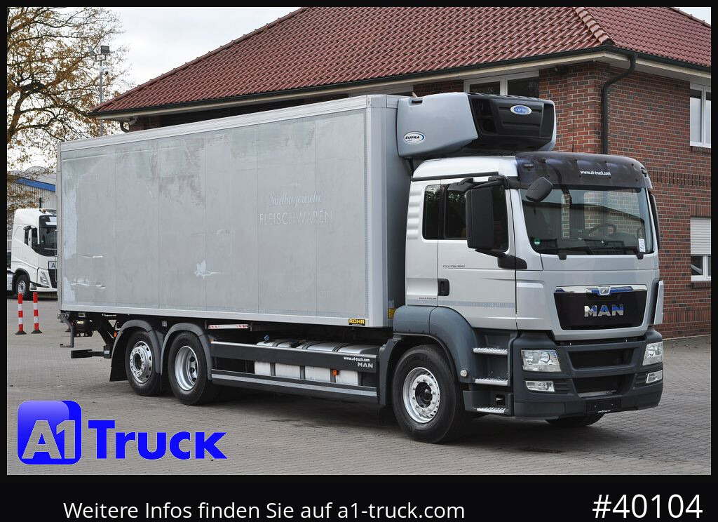 MAN TGS 26.360, Carrier 1150 Rolltor+ LBW, Liftachse, - Chladírenský nákladní automobil: obrázek 1 MAN TGS 26.360, Carrier 1150 Rolltor+ LBW, Liftachse, - Chladírenský nákladní automobil: obrázek 1