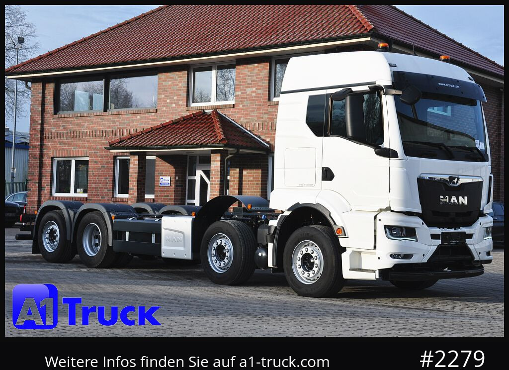 MAN TGS 35.470, 8x2, NEU, sofort verfügbar, - Podvozek s kabinou: obrázek 1 MAN TGS 35.470, 8x2, NEU, sofort verfügbar, - Podvozek s kabinou: obrázek 1