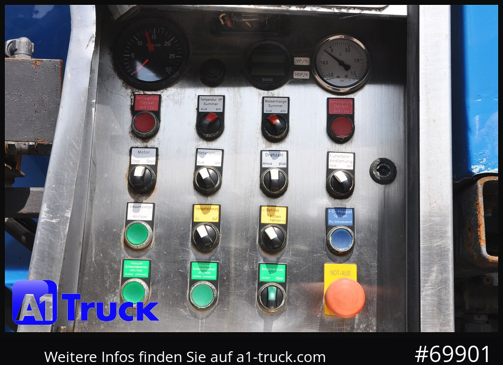 MERCEDES-BENZ 2541 Actros Saug-Spülwagen Hellmers, 15,5m³, - Čistič odpadových jam: obrázek 3 MERCEDES-BENZ 2541 Actros Saug-Spülwagen Hellmers, 15,5m³, - Čistič odpadových jam: obrázek 3