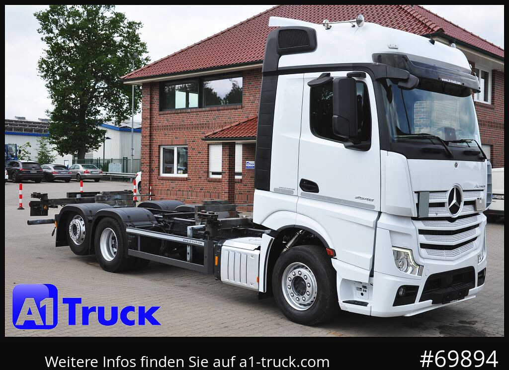 MERCEDES-BENZ 2548, Multi BDF, Wechsler, 7.45-7.82, MIDI, LIftachse - Kontejnérový podvozek/ Výměnná nástavba: obrázek 1 MERCEDES-BENZ 2548, Multi BDF, Wechsler, 7.45-7.82, MIDI, LIftachse - Kontejnérový podvozek/ Výměnná nástavba: obrázek 1