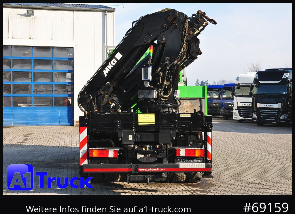 MERCEDES-BENZ Actros 1844 MP3, Kran MKG 291 HP 5+3 Funk, TÜV 06/2026 - Auto s hydraulickou rukou: obrázek 3 MERCEDES-BENZ Actros 1844 MP3, Kran MKG 291 HP 5+3 Funk, TÜV 06/2026 - Auto s hydraulickou rukou: obrázek 3