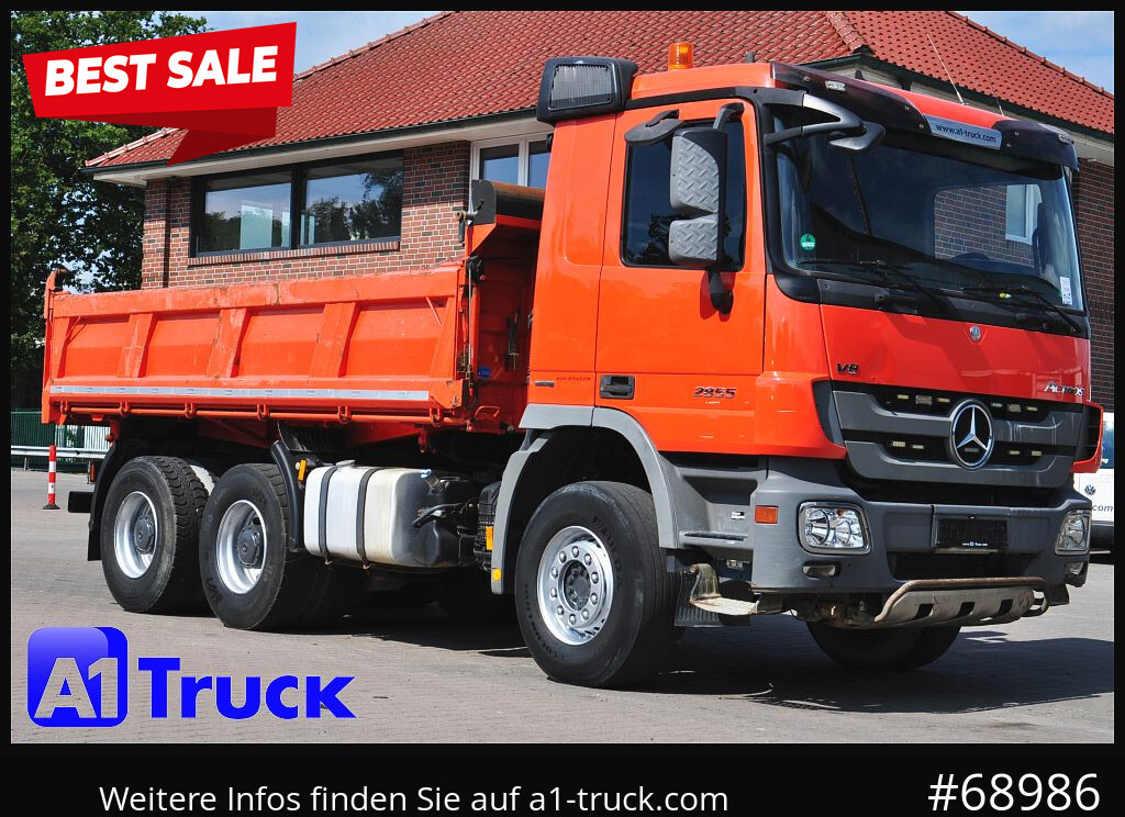 MERCEDES-BENZ Actros 2655 ,V8, 6x4 Meiller Klima , EPS - Sklápěč: obrázek 1 MERCEDES-BENZ Actros 2655 ,V8, 6x4 Meiller Klima , EPS - Sklápěč: obrázek 1