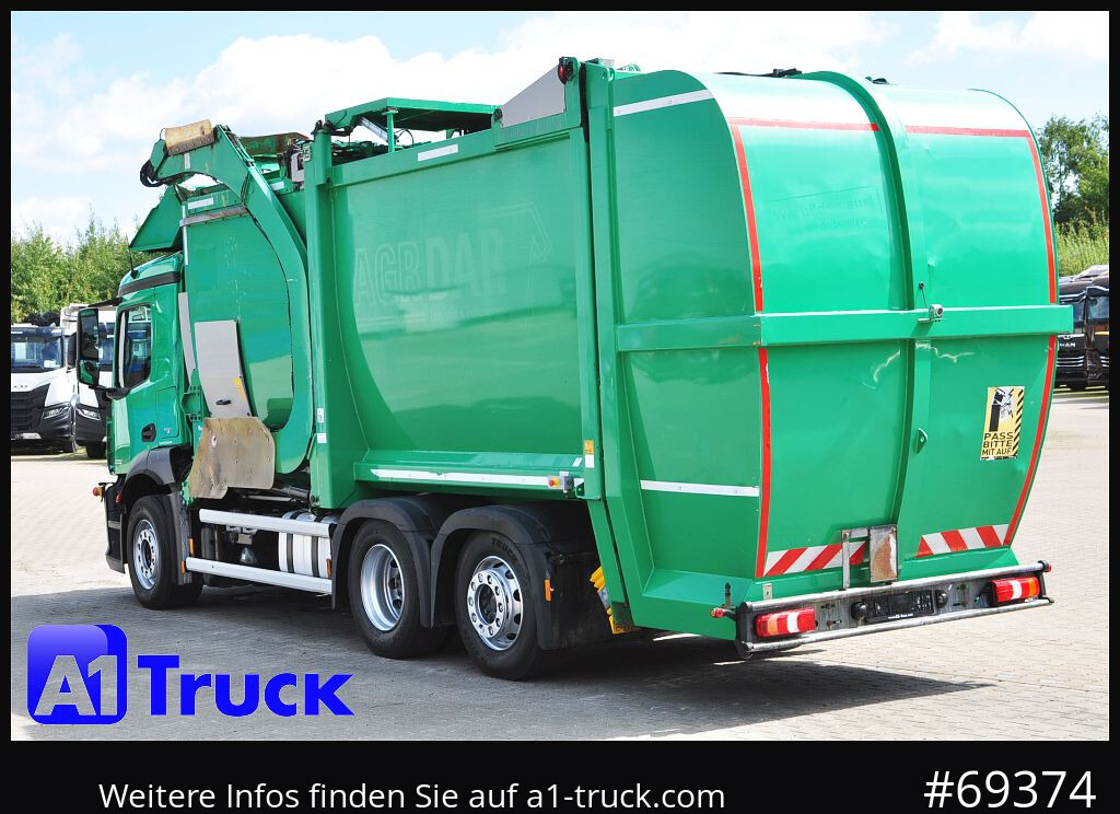 MERCEDES-BENZ Antos 2533, HS Millenium XXL37 Überkopflader, leasing MERCEDES-BENZ Antos 2533, HS Millenium XXL37 Überkopflader,: obrázek 11