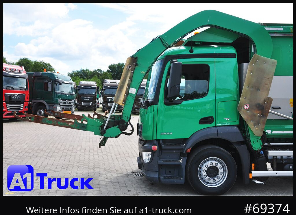 MERCEDES-BENZ Antos 2533, HS Millenium XXL37 Überkopflader, - Vůz na odvoz odpadků: obrázek 4 MERCEDES-BENZ Antos 2533, HS Millenium XXL37 Überkopflader, - Vůz na odvoz odpadků: obrázek 4