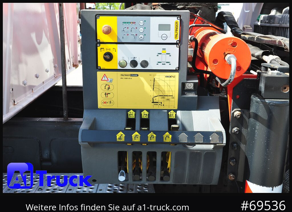 Auto s hydraulickou rukou MERCEDES-BENZ Arocs 1830, Kipper + Kran,Palfinger, Funk,: obrázek 15