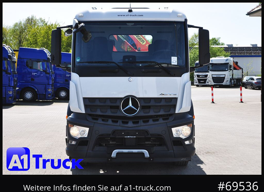 Auto s hydraulickou rukou MERCEDES-BENZ Arocs 1830, Kipper + Kran,Palfinger, Funk,: obrázek 14
