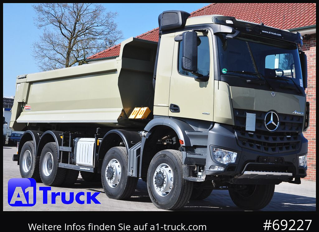MERCEDES-BENZ Arocs 4151 BB, Allrad 8x8, Navi - Sklápěč: obrázek 1 MERCEDES-BENZ Arocs 4151 BB, Allrad 8x8, Navi - Sklápěč: obrázek 1