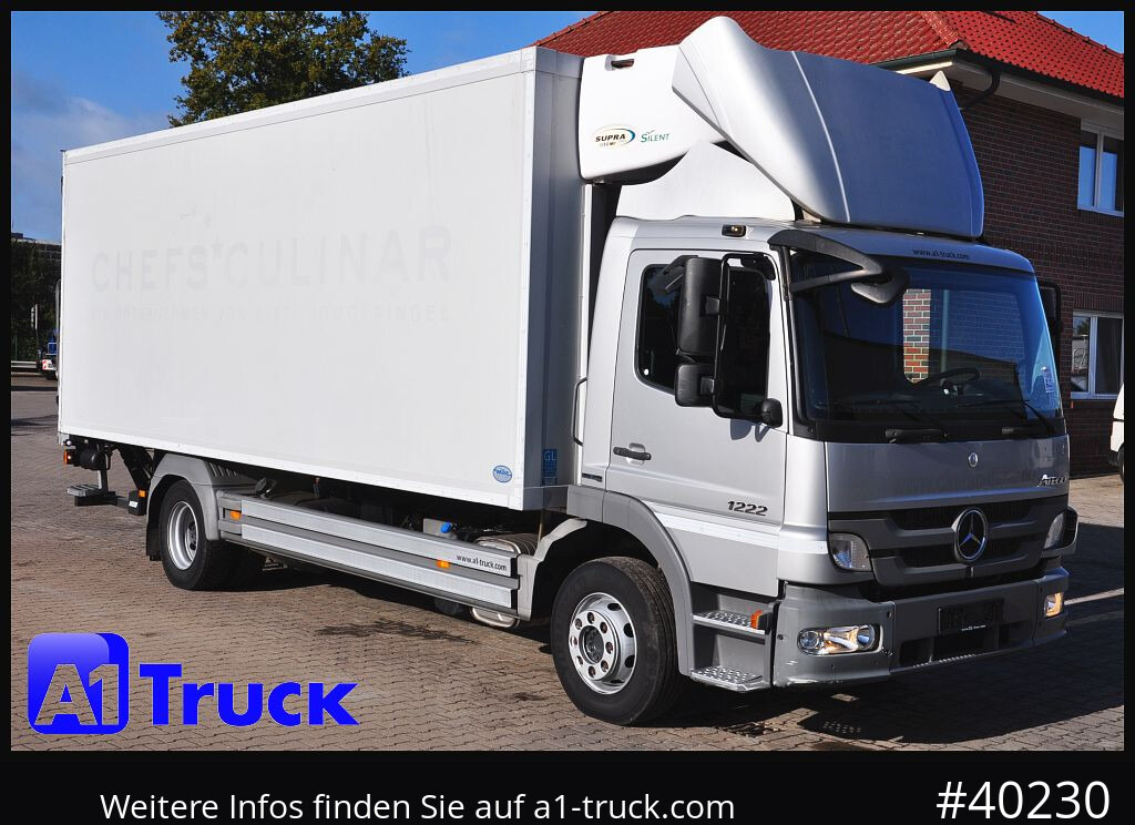 MERCEDES-BENZ Atego 1222, Kühlkoffer, Carrier Supra 1150 Mt, LBW - Chladírenský nákladní automobil: obrázek 1 MERCEDES-BENZ Atego 1222, Kühlkoffer, Carrier Supra 1150 Mt, LBW - Chladírenský nákladní automobil: obrázek 1
