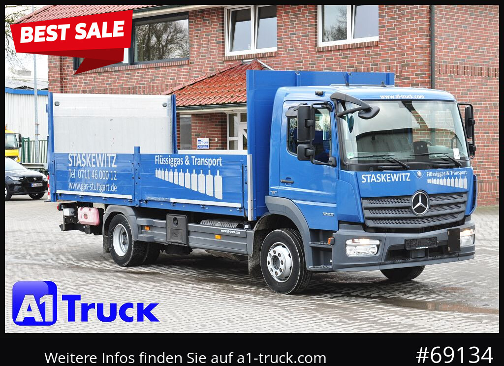 MERCEDES-BENZ Atego 1223 BL,LBW 1.5t. E6, Airbag, - Nákladní automobil valníkový/ Plošinový: obrázek 1 MERCEDES-BENZ Atego 1223 BL,LBW 1.5t. E6, Airbag, - Nákladní automobil valníkový/ Plošinový: obrázek 1
