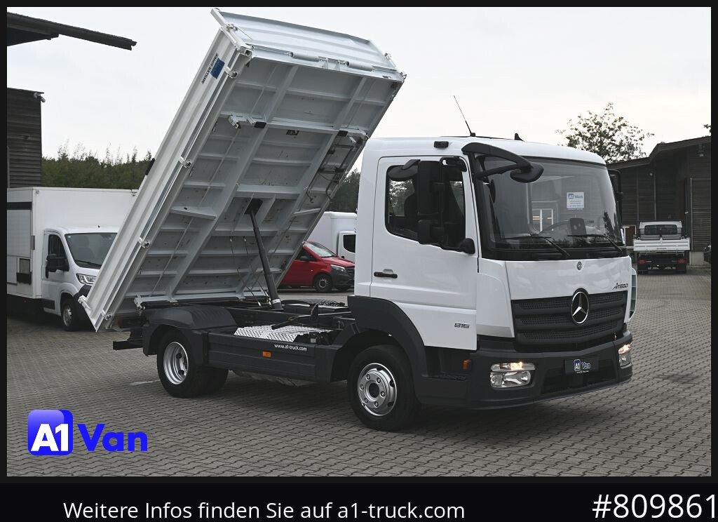 MERCEDES-BENZ Atego 816 Kipper, Ahk,Klima, Meiller, 3-Sitzer - Dodávka sklápěč: obrázek 1 MERCEDES-BENZ Atego 816 Kipper, Ahk,Klima, Meiller, 3-Sitzer - Dodávka sklápěč: obrázek 1