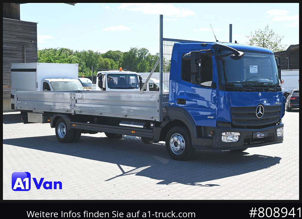 MERCEDES-BENZ Atego 816 Pritsche, 7 Meter lang , Automatik - Nákladní automobil valníkový/ Plošinový: obrázek 1 MERCEDES-BENZ Atego 816 Pritsche, 7 Meter lang , Automatik - Nákladní automobil valníkový/ Plošinový: obrázek 1