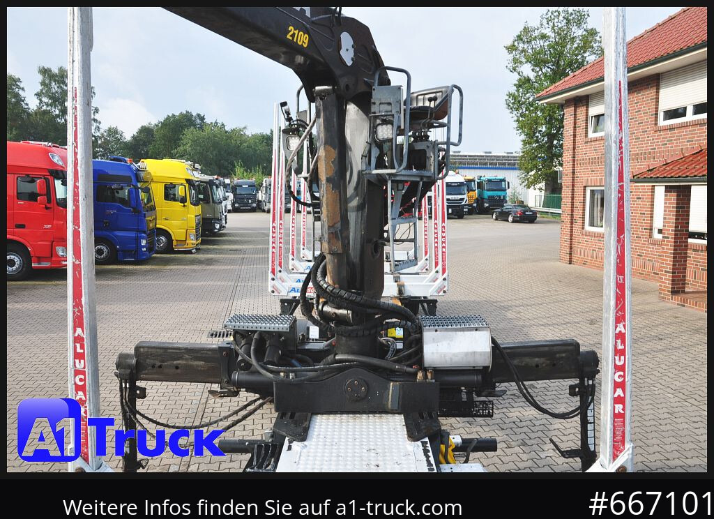 Nákladní auto, Auto s hydraulickou rukou MAN TGX 26.480, Holz Kesla 2109, 6x4,: obrázek 14