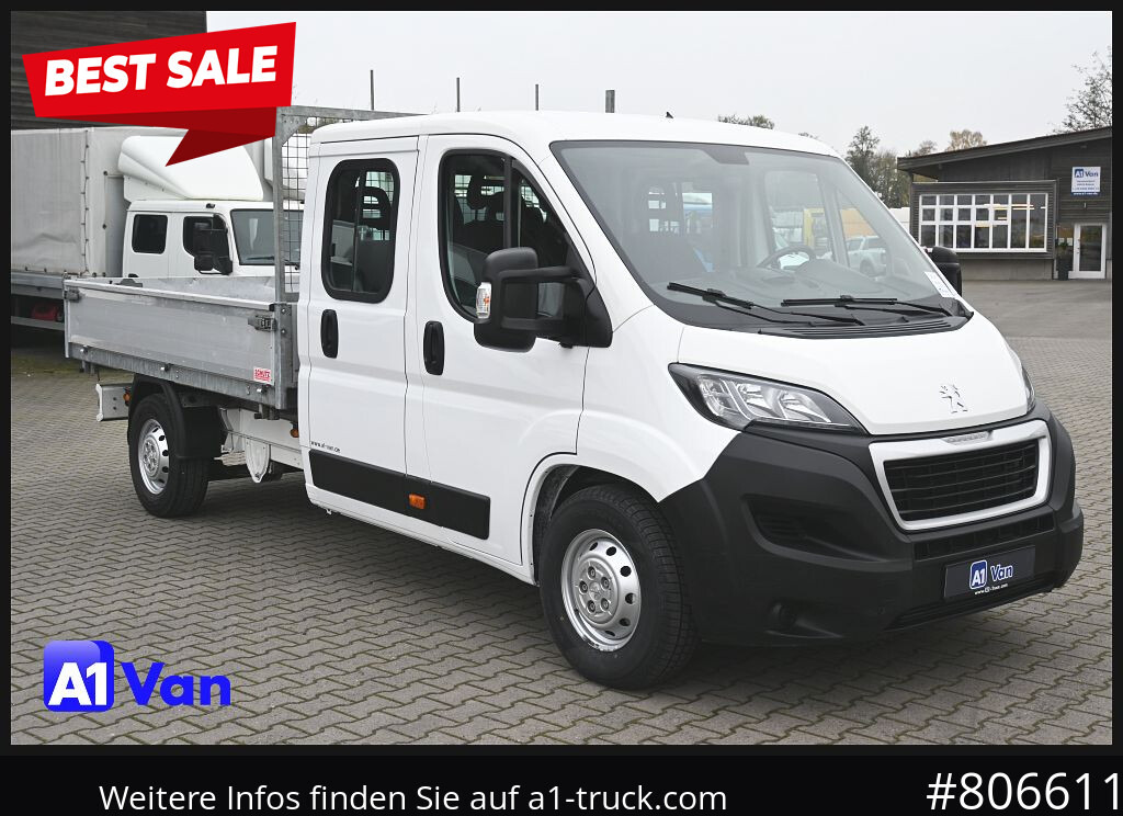 PEUGEOT Boxer Doka Kipper, AHK, Klima, Standheizung - Nákladní auto: obrázek 1 PEUGEOT Boxer Doka Kipper, AHK, Klima, Standheizung - Nákladní auto: obrázek 1