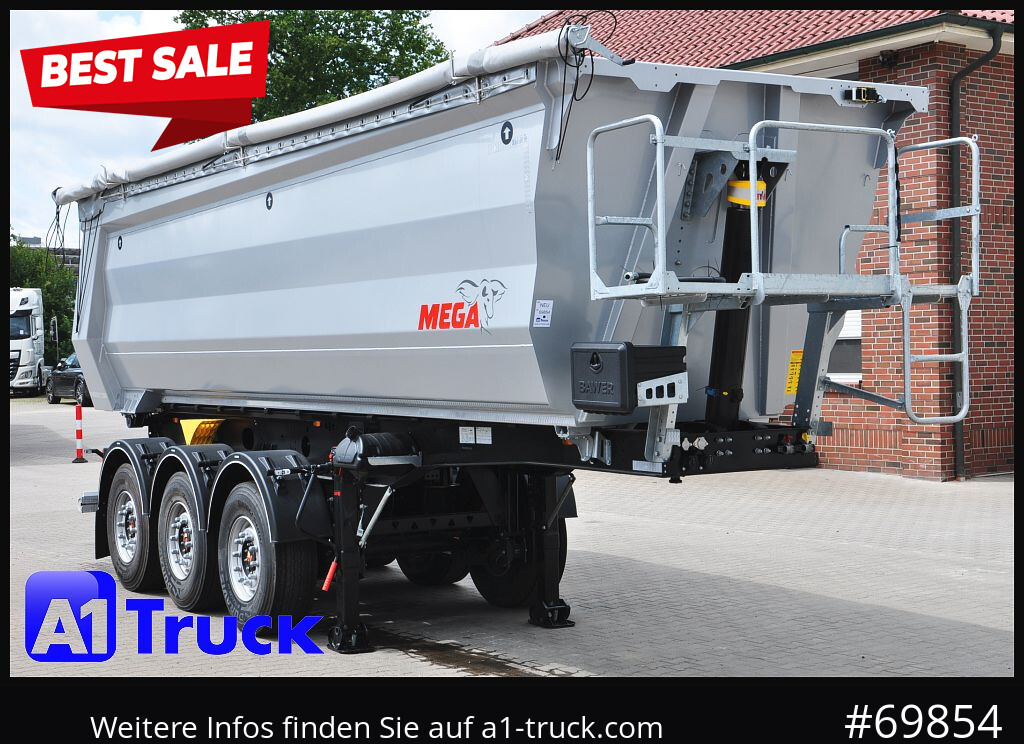 REISCH Mega  28m³ Lift Stahl  SAF Hardox - Sklápěcí návěs: obrázek 1 REISCH Mega  28m³ Lift Stahl  SAF Hardox - Sklápěcí návěs: obrázek 1