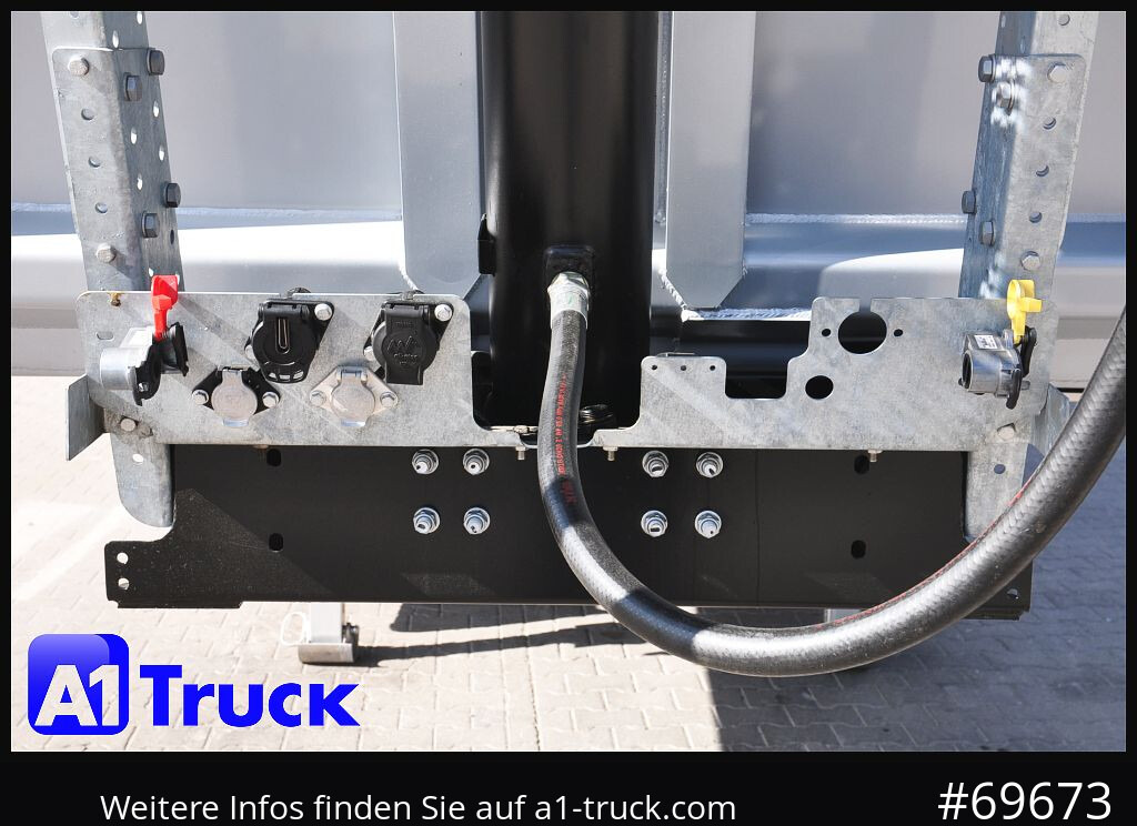 REISCH RHKS, Alu-Kippmulde 54m³, Kombitüren, Alufelgen, Liftachse, - Sklápěcí návěs: obrázek 5 REISCH RHKS, Alu-Kippmulde 54m³, Kombitüren, Alufelgen, Liftachse, - Sklápěcí návěs: obrázek 5