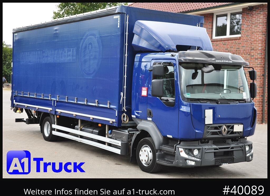 RENAULT D 240, 4x2, Ladebordwand, LBW, guter Zustand - Plachtový nákladní auto: obrázek 1 RENAULT D 240, 4x2, Ladebordwand, LBW, guter Zustand - Plachtový nákladní auto: obrázek 1