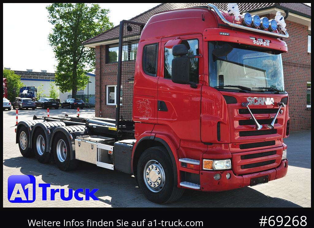 SCANIA R480, Abrollkipper Joab, 8x4, Lift-Lenkachse, - Hákový nosič kontejnerů: obrázek 1 SCANIA R480, Abrollkipper Joab, 8x4, Lift-Lenkachse, - Hákový nosič kontejnerů: obrázek 1