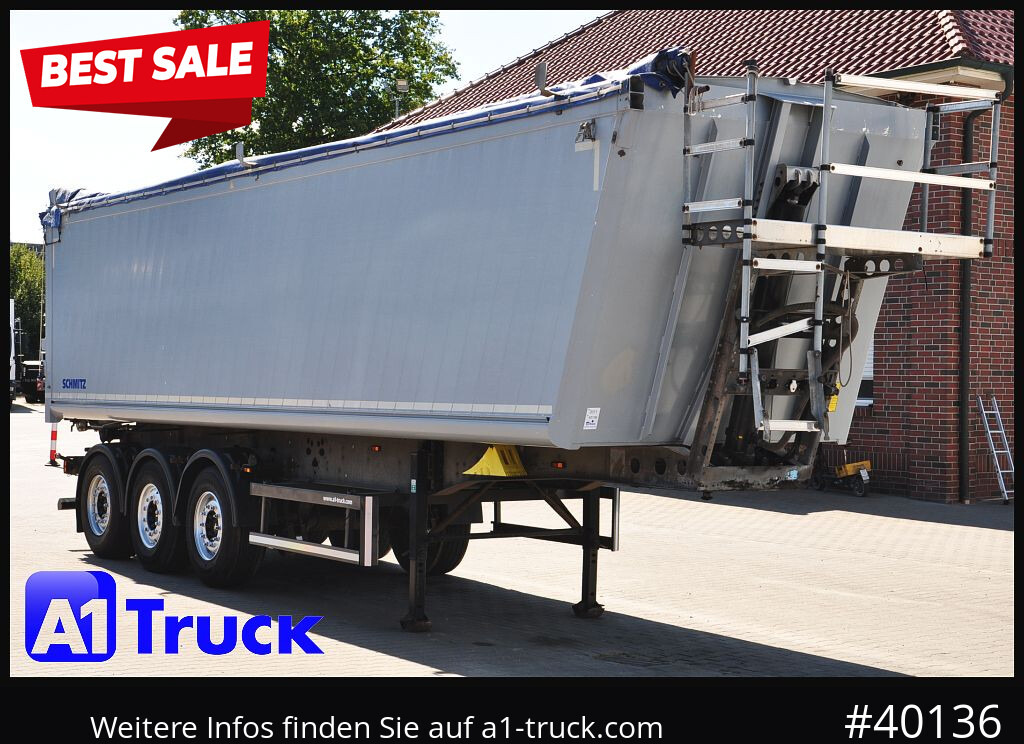 SCHMITZ SKI 24, SL 9.6 Lift, ca. 50m³ - Sklápěcí návěs: obrázek 1 SCHMITZ SKI 24, SL 9.6 Lift, ca. 50m³ - Sklápěcí návěs: obrázek 1