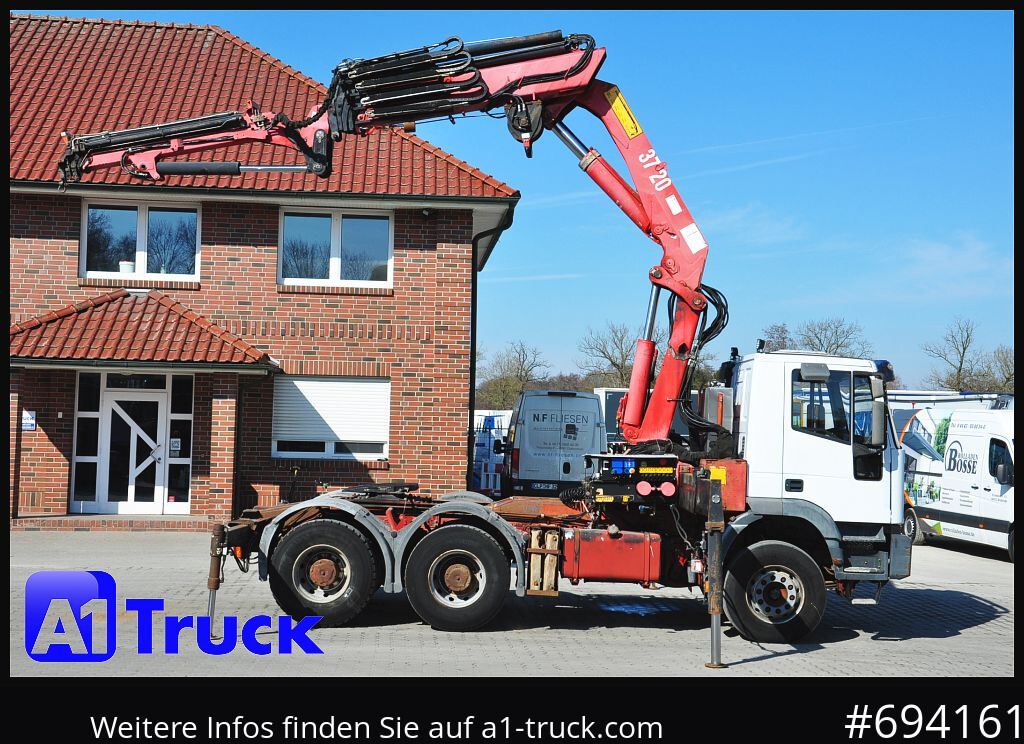 IVECO-MAGIRUS 420 6x4, HMF3722 Jib Funk Seilwinde, leasing IVECO-MAGIRUS 420 6x4, HMF3722 Jib Funk Seilwinde,: obrázek 8
