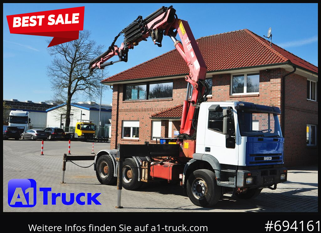 IVECO-MAGIRUS 420 6x4, HMF3722 Jib Funk Seilwinde, - Tahač: obrázek 1 IVECO-MAGIRUS 420 6x4, HMF3722 Jib Funk Seilwinde, - Tahač: obrázek 1